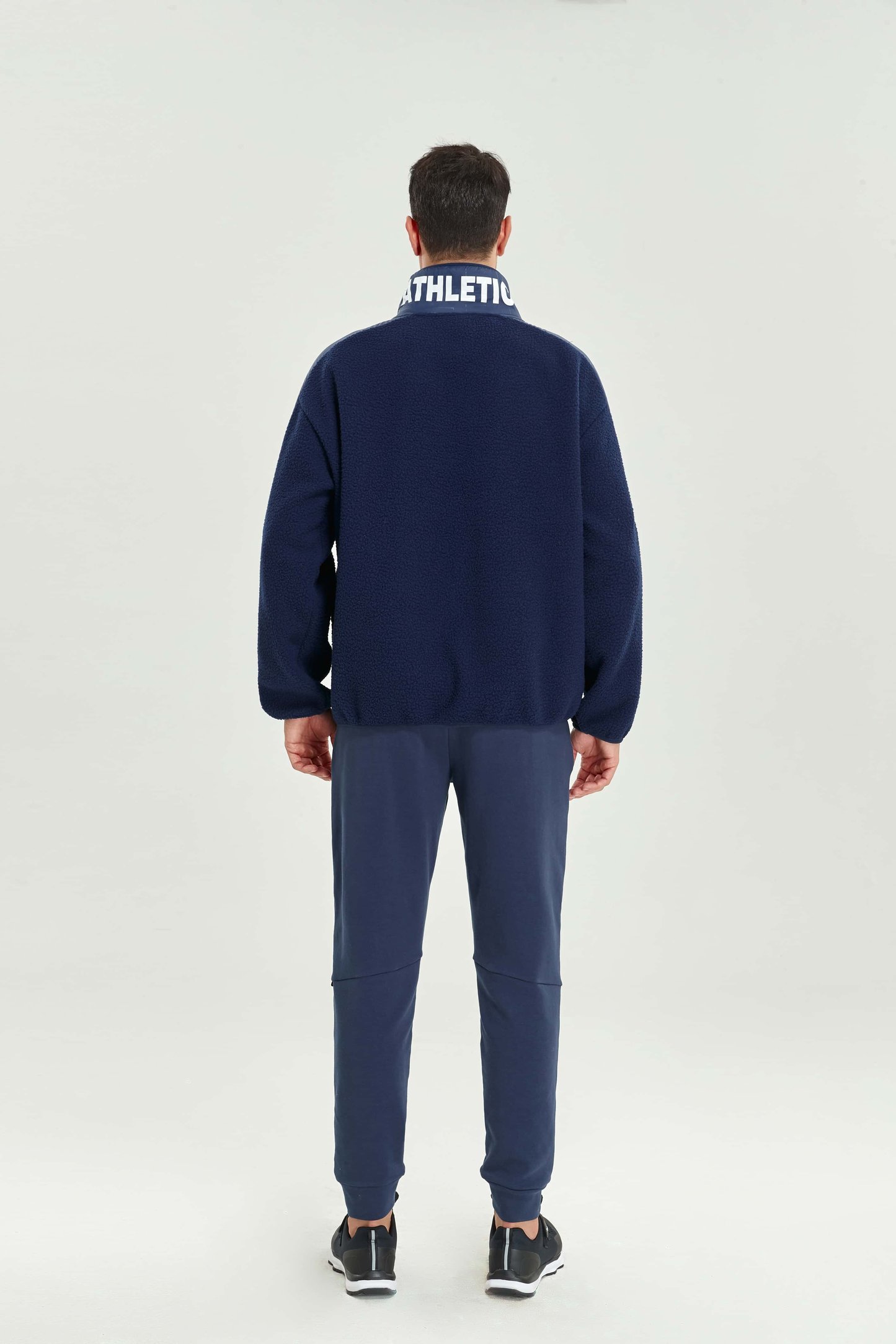 Men's Long Navy Active Jacket