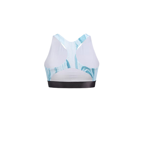 Water Printed High Waisted Bikini Set