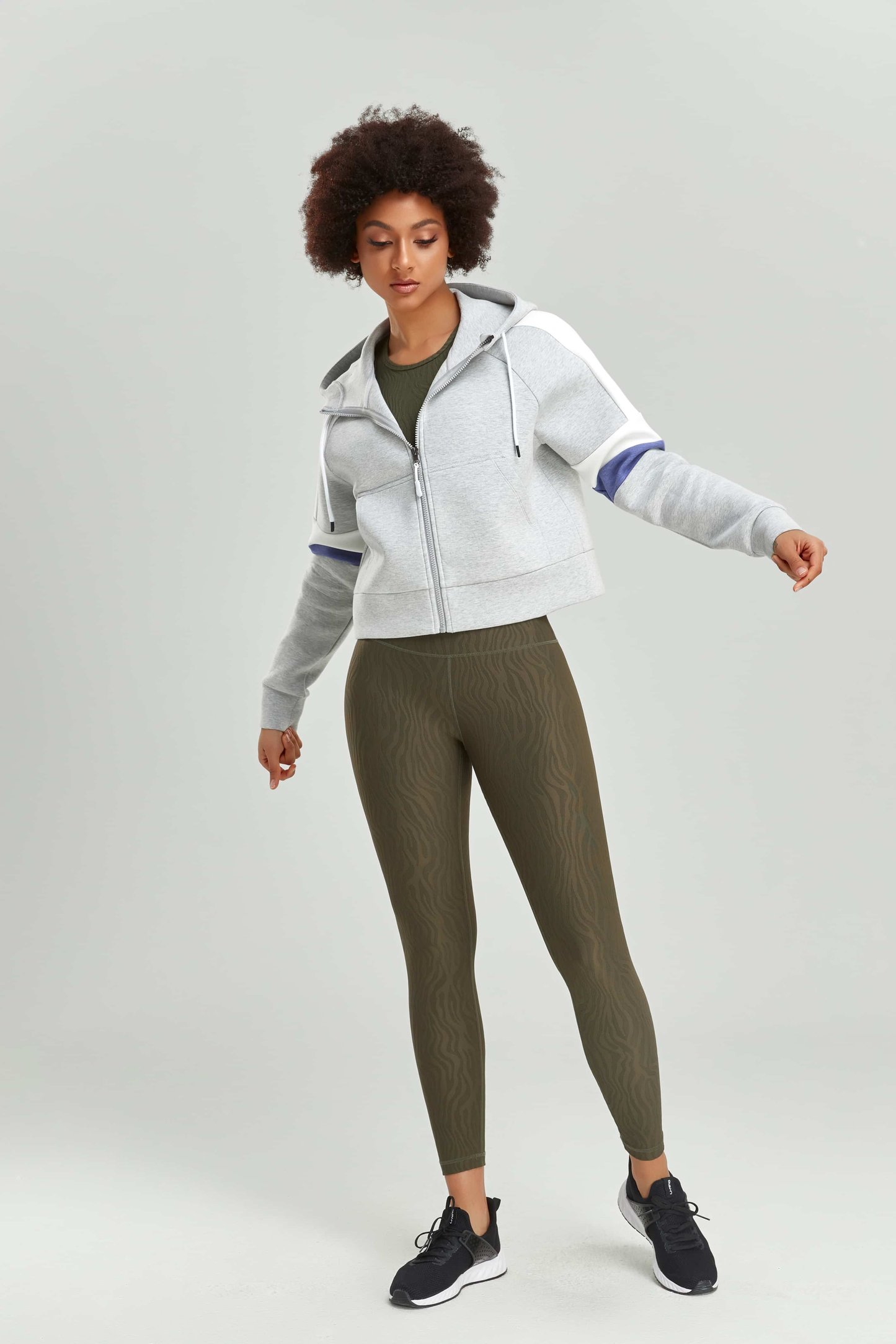Yoga Wear Sets with Jacket (3 Pieces)